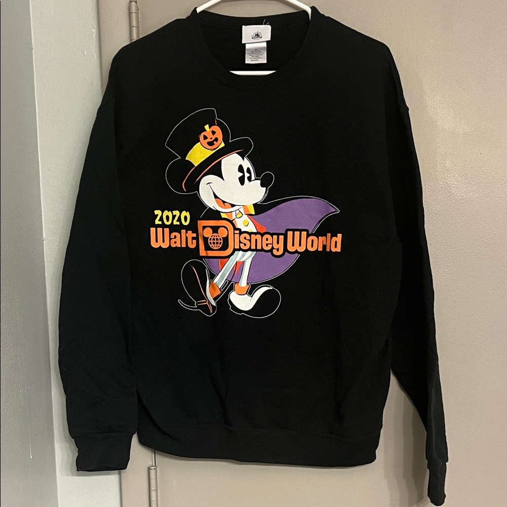 Disney Black Halloween Mickey Sweater